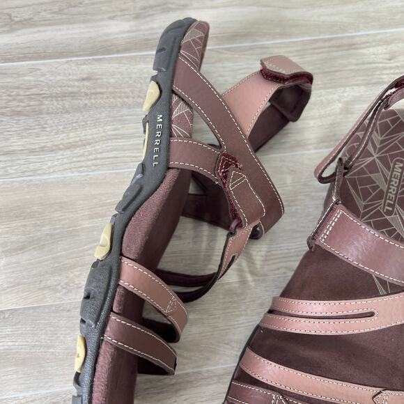 Merrell Sandspur Rose Convertible Sandals - Leather Sz 10 - Picture 7 of 7